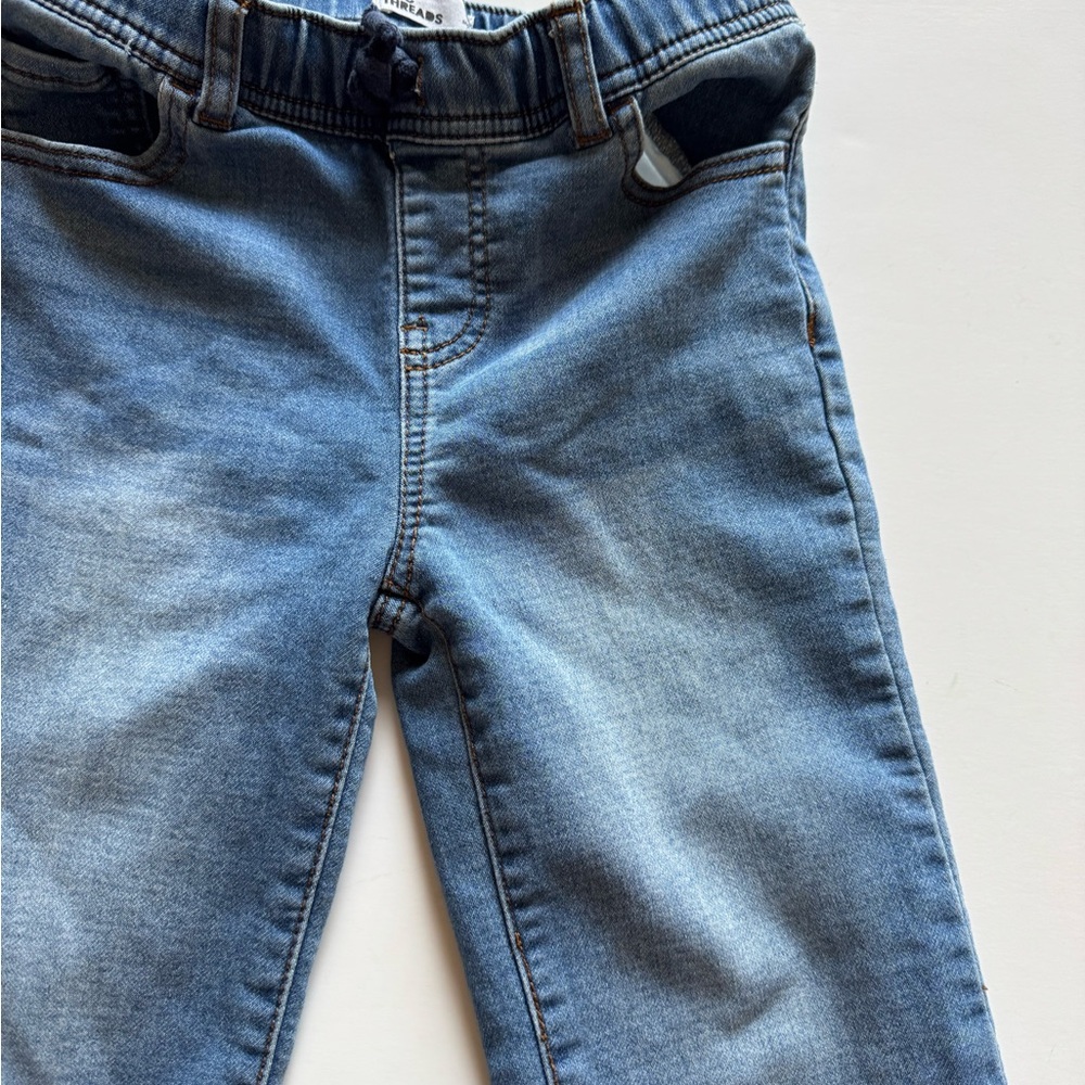 Epic Threads Blue Jogger denim Elastic Waist - Picture 7 of 10